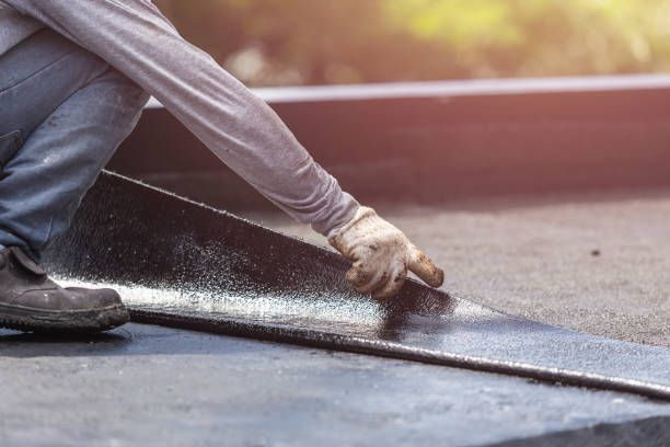 Professional Basement Waterproofing technician working in Oolitic, IN